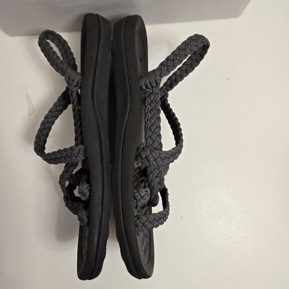 MEGNYA Comfort Sandals Planter Fasciitis Walking Arch Heel Support 11 / 42 Gray - Picture 7 of 13